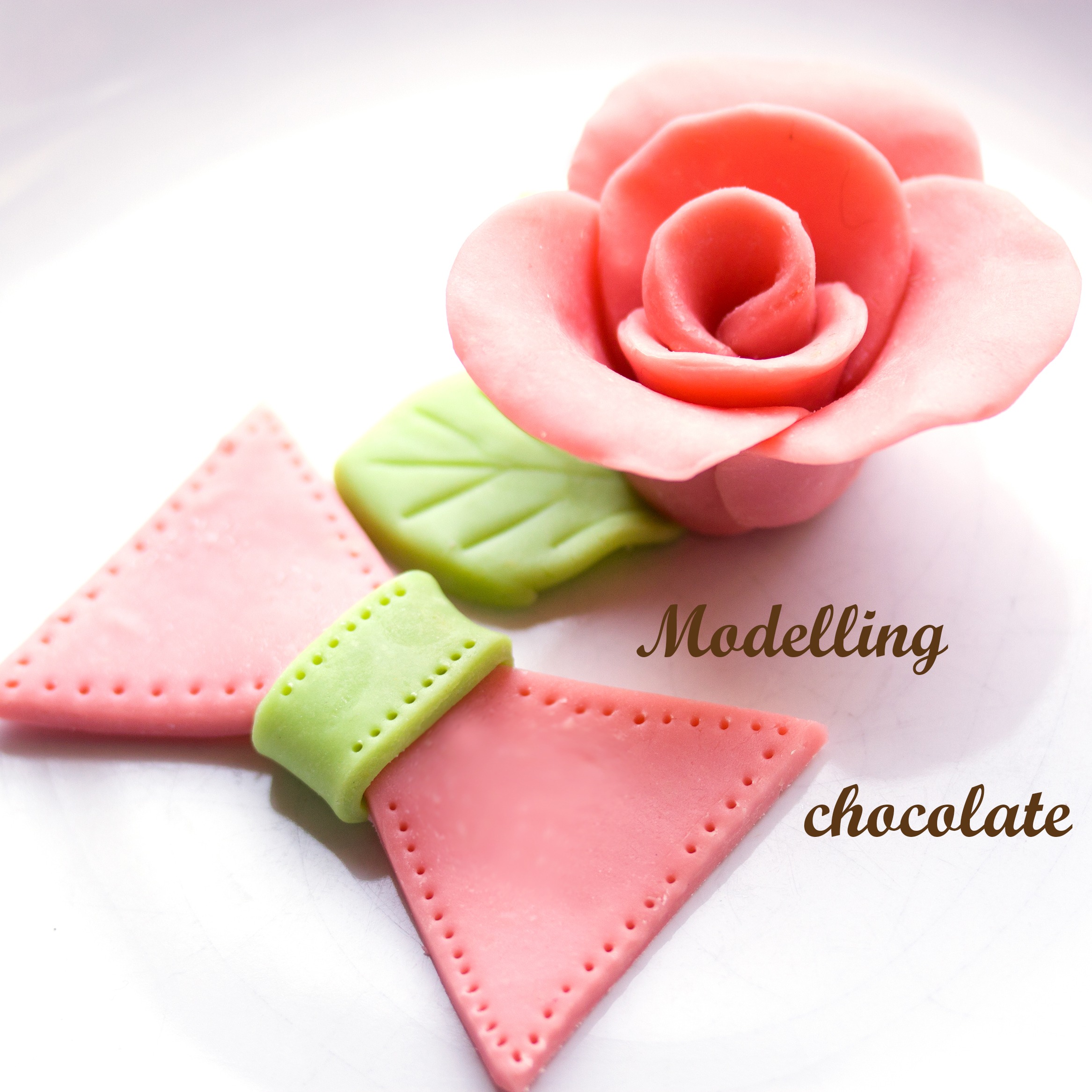 How to Make Modeling Chocolate Roses, chocolate
