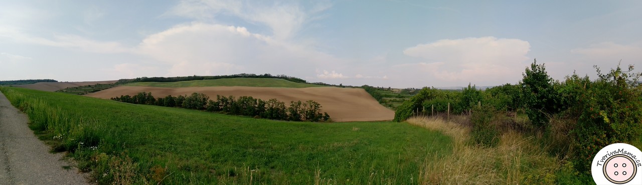 Nosislav's typical landscape