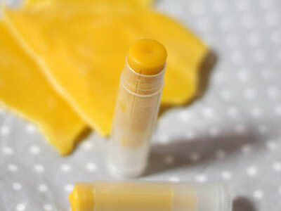 natural honey lip balm