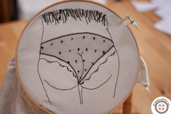 knickers embroidery