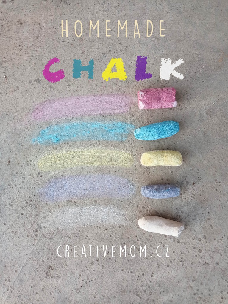 Homemade Chalk from Egg Shells - The Creative Mom